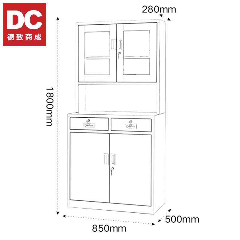 德致商成 器材柜 DJQCG01-42BXG (单位: 个 规格: 单个装)