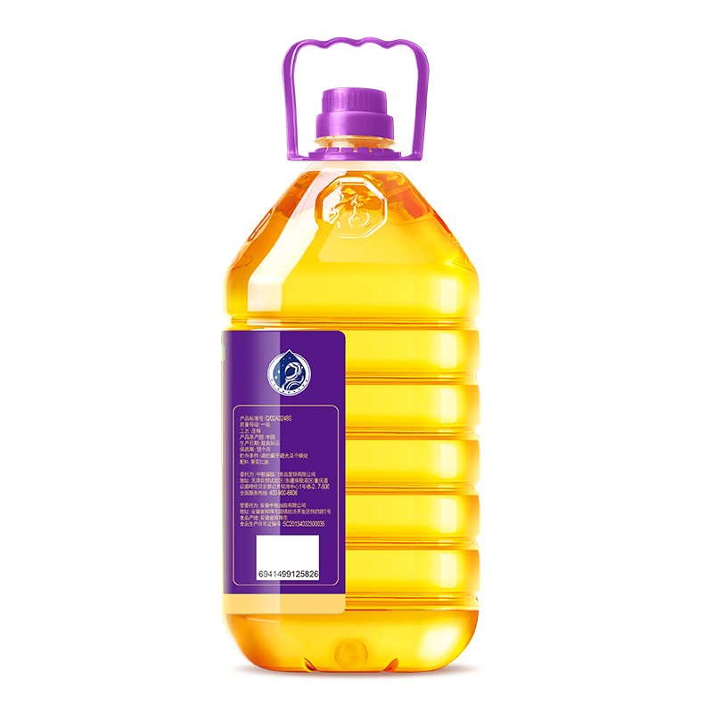 福临门 植物油 - 4.36L 营养家黄金小黑葵葵花仁油4.36L食用油  (单位: 桶 规格: 4.36L)