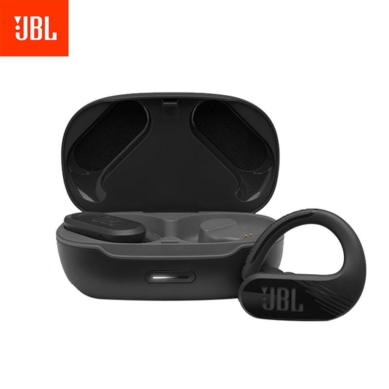 JBL Peak II黑色 真无线耳机 无线运动耳机 蓝牙耳机 防水防汗 苹果华为小米安卓游戏通用耳机