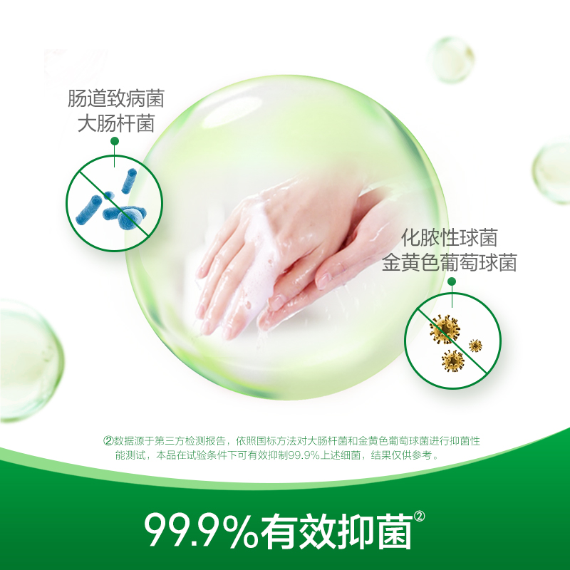滴露Dettol泡沫抑菌洗手液青柠香型250ml 有效抑菌 99.9%