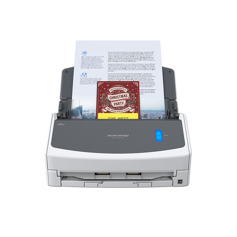 富士通(FUJITSU) 扫描仪 iX1400L 600dpi A4 馈纸式 (单位: 台 规格: 单台装)