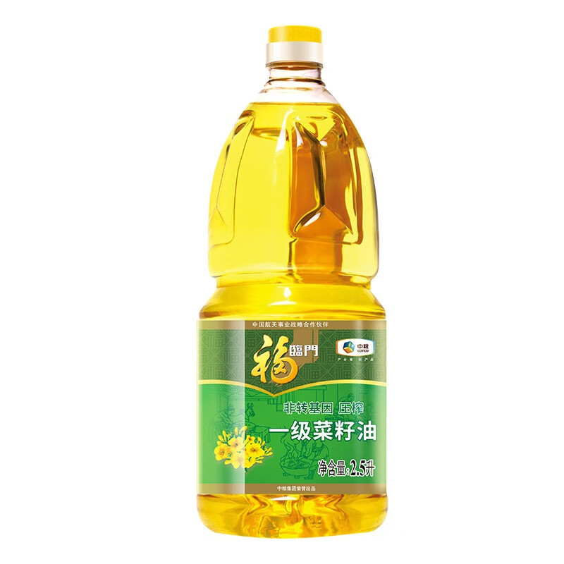 福临门 非转基因 一级 菜籽油 2.5L （单位: 桶）