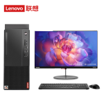 联想（Lenovo）启天M540 台式机电脑（R5-4600G/8G/1T+256G SSD/集成显卡/DVDRW/Win10神州网信政府版/23.8英寸显示器）